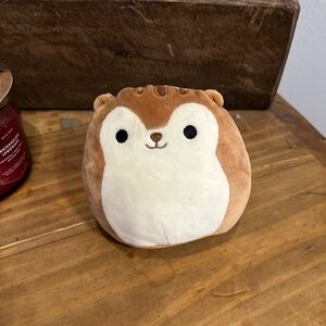 Squishmallows Sawyer Squirrel Brown Tan Plush Stuffed Toy Kellytoy 5" 2018